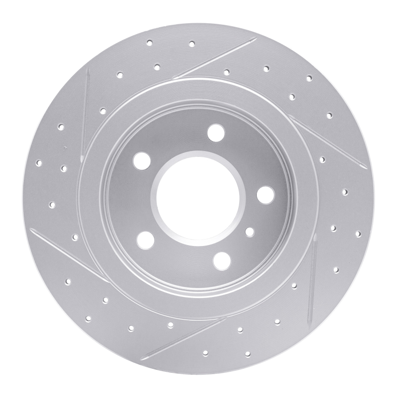 Buick Lucerne Brake Rotor (1) - Rear Right - DFC - Drilled & Slotted Geoperformance - `06-`11