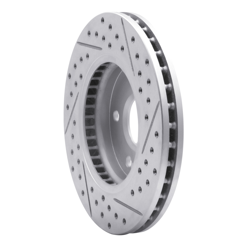 Buick Regal Brake Rotor (1) - Front Left - DFC - Drilled & Slotted Geoperformance - `11-`16