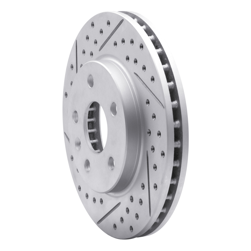 Buick Regal Brake Rotor (1) - Front Left - DFC - Drilled & Slotted Geoperformance - `11-`16