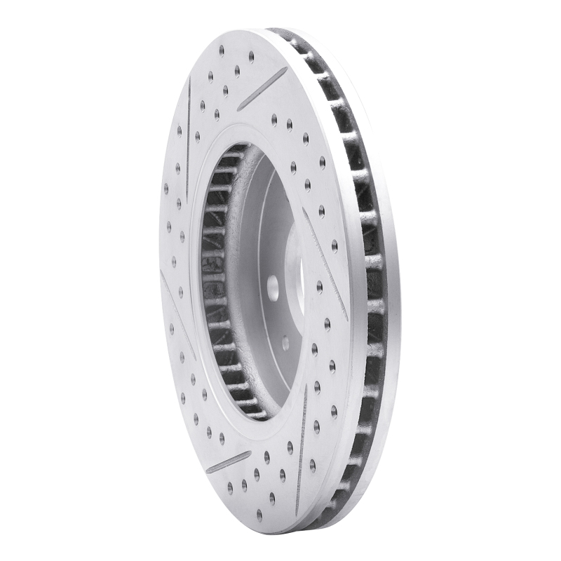 Buick Regal Brake Rotor (1) - Front Right - DFC - Drilled & Slotted Geoperformance - `11-`16