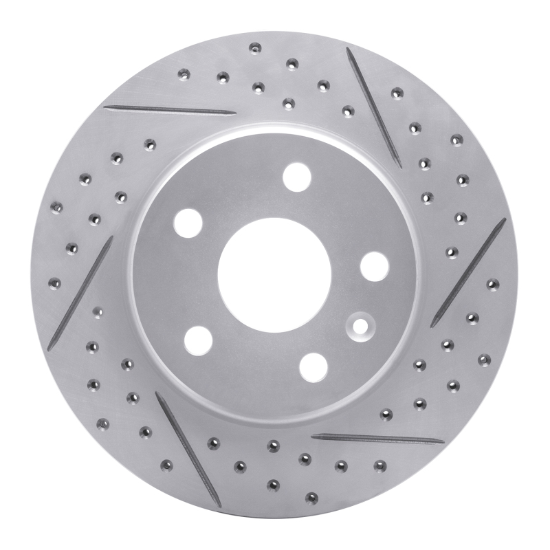 Buick Regal Brake Rotor (1) - Front Right - DFC - Drilled & Slotted Geoperformance - `11-`16