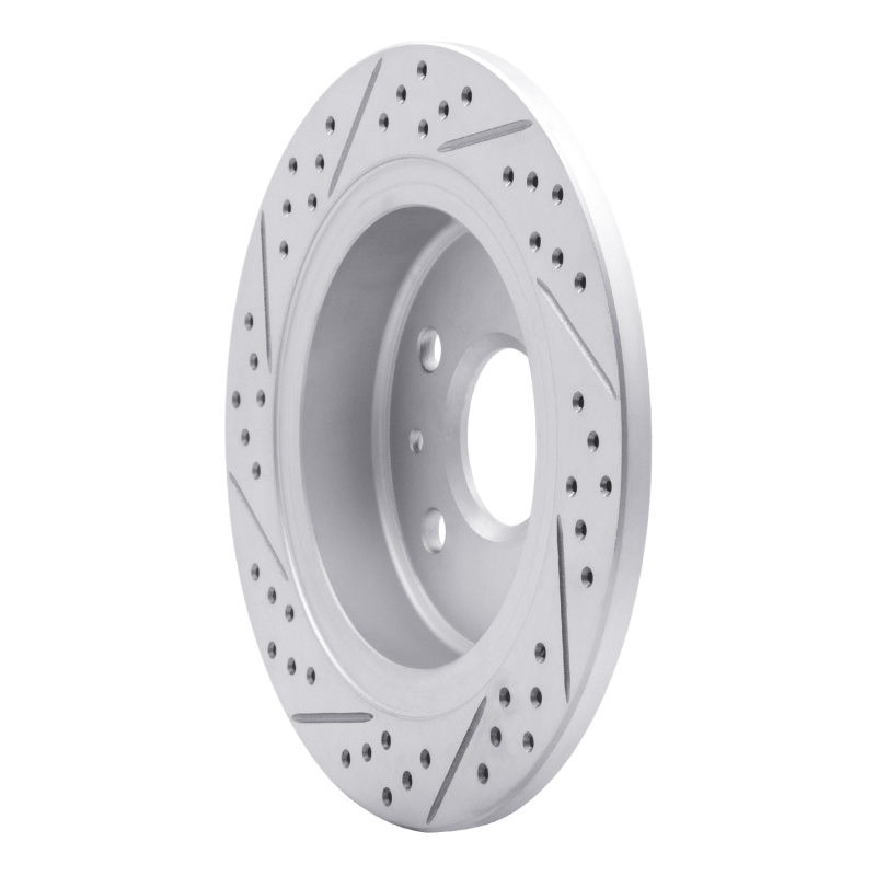 Buick Regal Brake Rotor (1) - Rear Right - DFC - Drilled & Slotted Geoperformance - `11-`16