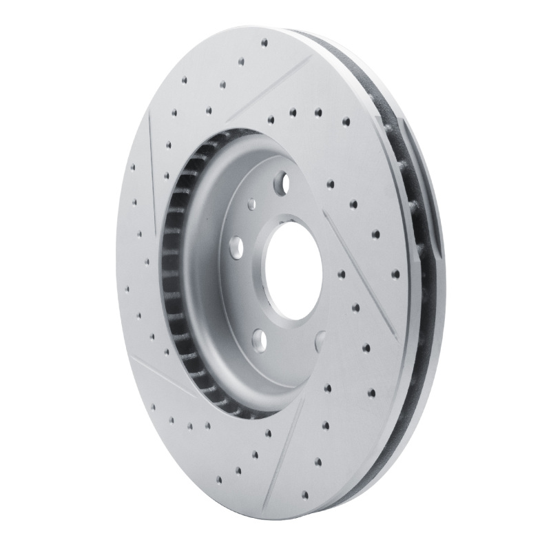 Buick Allure Brake Rotor (1) - Front Right - DFC - Drilled & Slotted Geoperformance - `10-`25