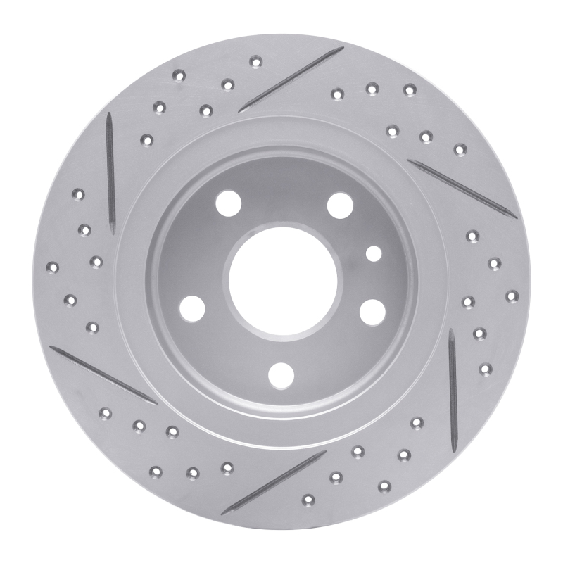 Buick Encore Brake Rotor (1) - Rear Right - DFC - Drilled & Slotted Geoperformance - `11-`22