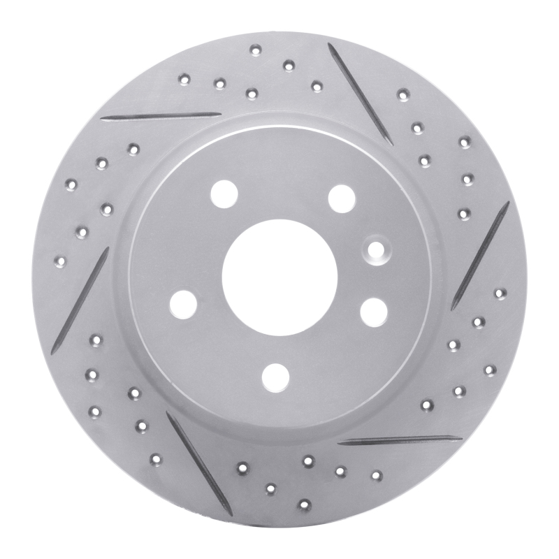 Buick Encore Brake Rotor (1) - Rear Right - DFC - Drilled & Slotted Geoperformance - `11-`22