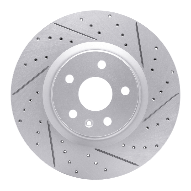 Buick Regal Brake Rotor (1) - Front Right - DFC - Geoperformance Rotor - Drilled & Slotted - `13-`19