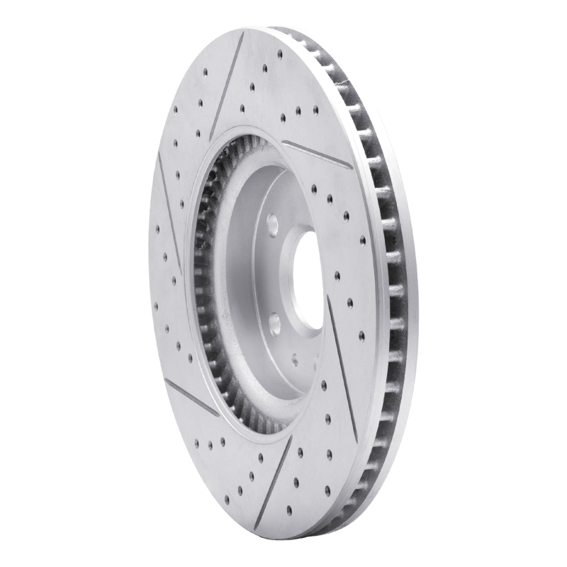 Buick Regal Brake Rotor (1) - Front Right - DFC - Geoperformance Rotor - Drilled & Slotted - `13-`19