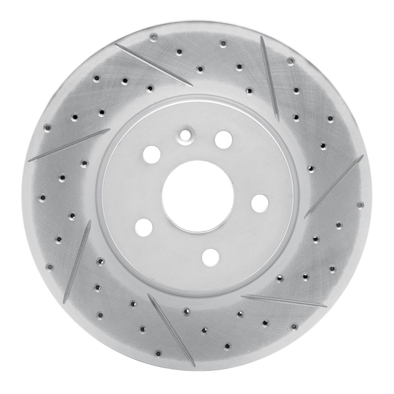 Buick Encore Brake Rotor (1) - Front Right - DFC - Drilled & Slotted Geoperformance - `13-`22
