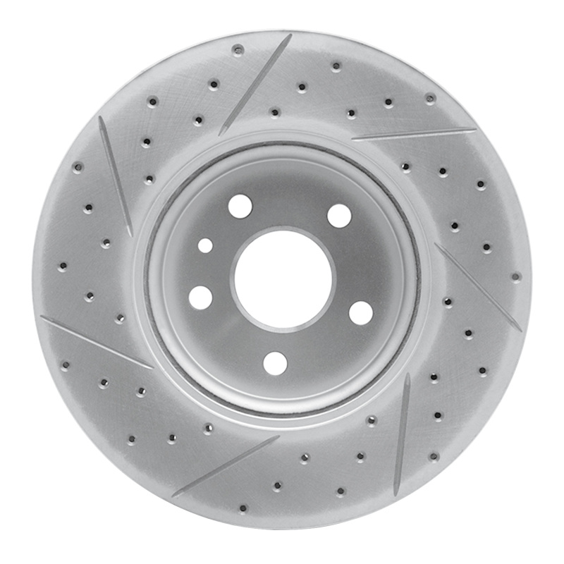 Buick Encore Brake Rotor (1) - Front Right - DFC - Drilled & Slotted Geoperformance - `13-`22