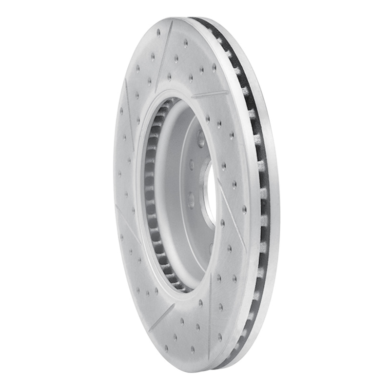 Buick Encore Brake Rotor (1) - Front Right - DFC - Drilled & Slotted Geoperformance - `13-`22