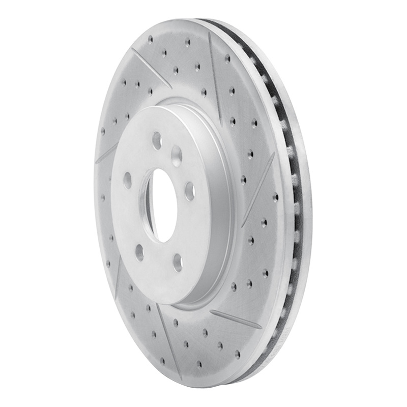 Buick Encore Brake Rotor (1) - Front Right - DFC - Drilled & Slotted Geoperformance - `13-`22