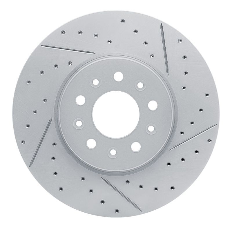 Buick Regal TourX Brake Rotor (1) - Front Right - DFC - Geoperf - Drilled & Slotted - `16-`21