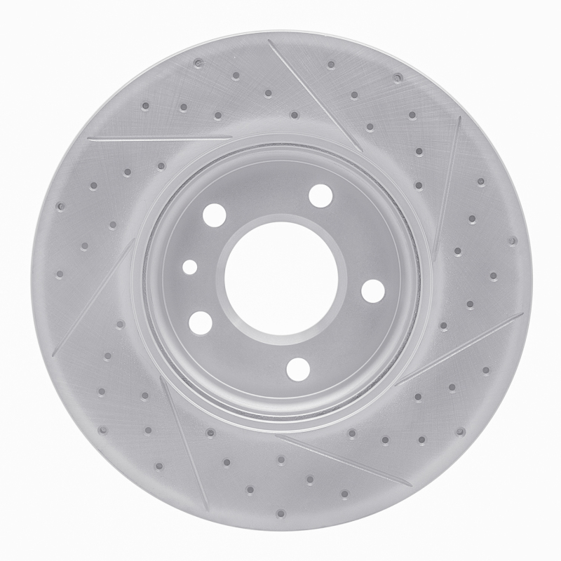 Buick Lacrosse Brake Rotor (1) - Front Left - DFC - Drilled & Slotted Geoperformance - `11-`25
