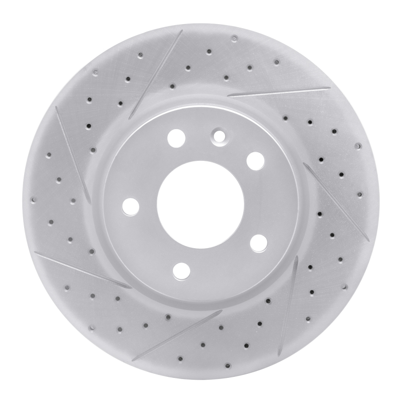 Buick Lacrosse Brake Rotor (1) - Front Left - DFC - Drilled & Slotted Geoperformance - `11-`25