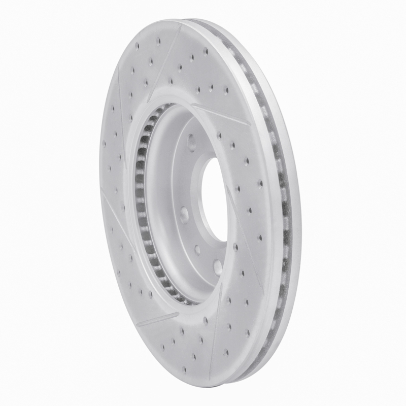 Buick Lacrosse Brake Rotor (1) - Front Right - DFC - Drilled & Slotted Geoperformance - `11-`25