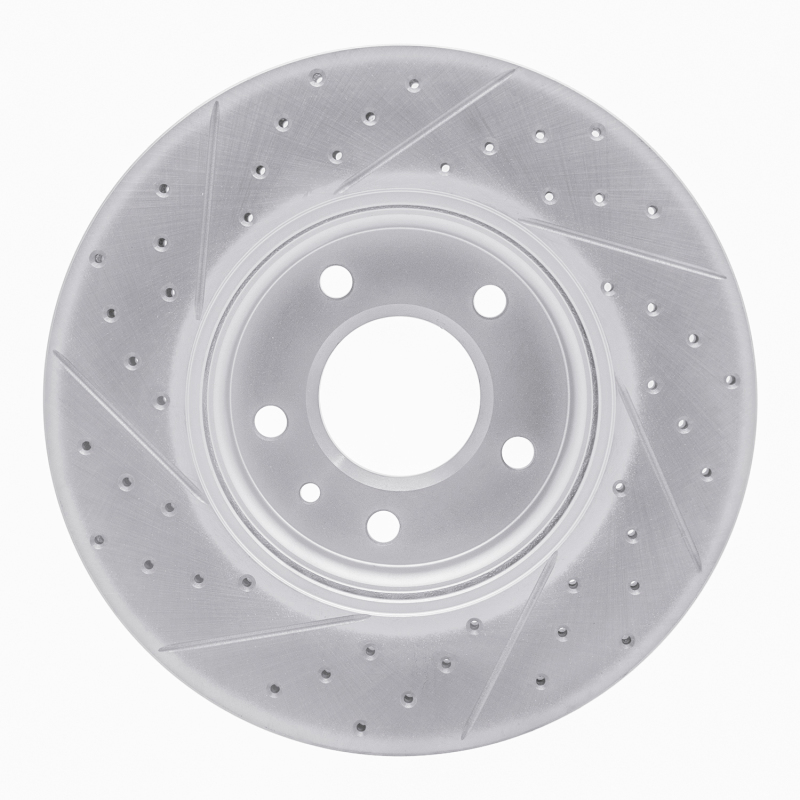 Buick Lacrosse Brake Rotor (1) - Front Right - DFC - Drilled & Slotted Geoperformance - `11-`25