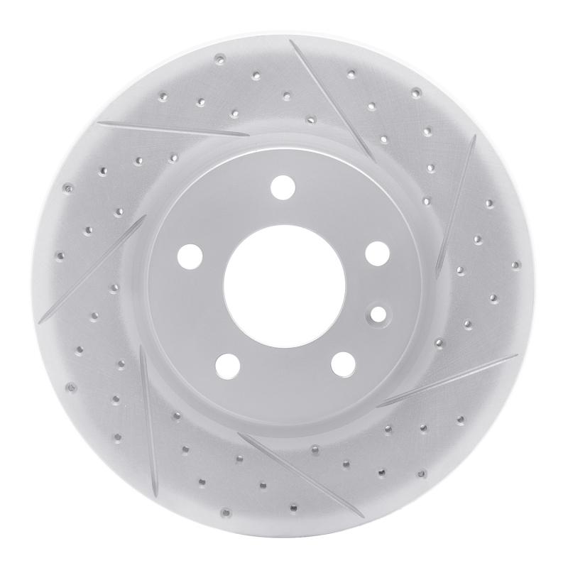 Buick Lacrosse Brake Rotor (1) - Front Right - DFC - Drilled & Slotted Geoperformance - `11-`25