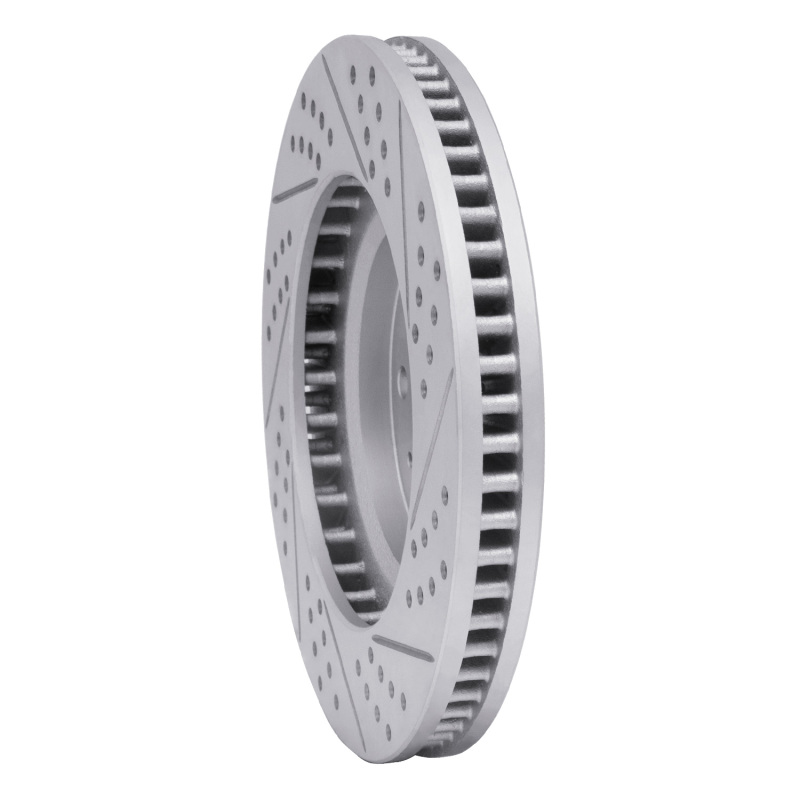 Cadillac CTS Brake Rotor (1) - Front Left - DFC - Drilled & Slotted Geoperformance - `03-`07
