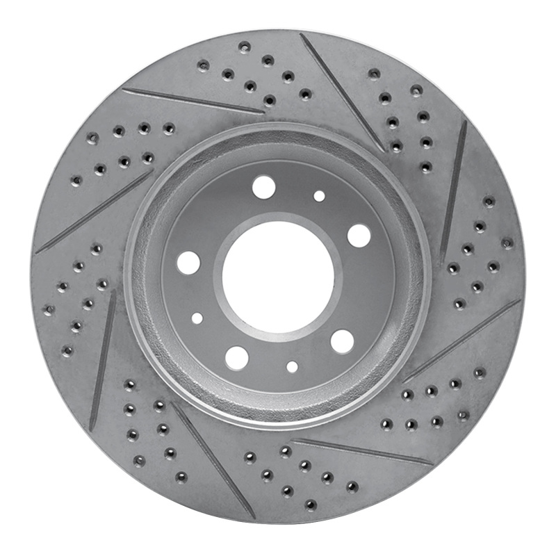 Cadillac CTS Brake Rotor (1) - Front Left - DFC - Drilled & Slotted Geoperformance - `03-`08