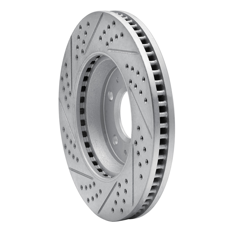 Cadillac Seville Brake Rotor (1) - Front Right - DFC - Drilled & Slotted Geoperformance - `03-`08