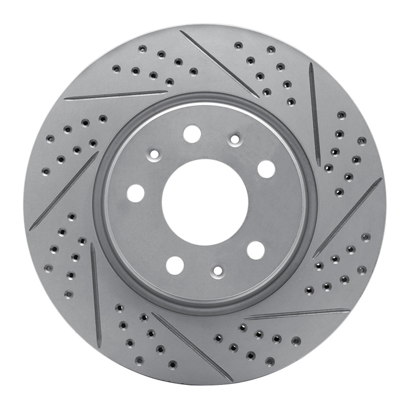 Cadillac Seville Brake Rotor (1) - Front Right - DFC - Drilled & Slotted Geoperformance - `03-`08