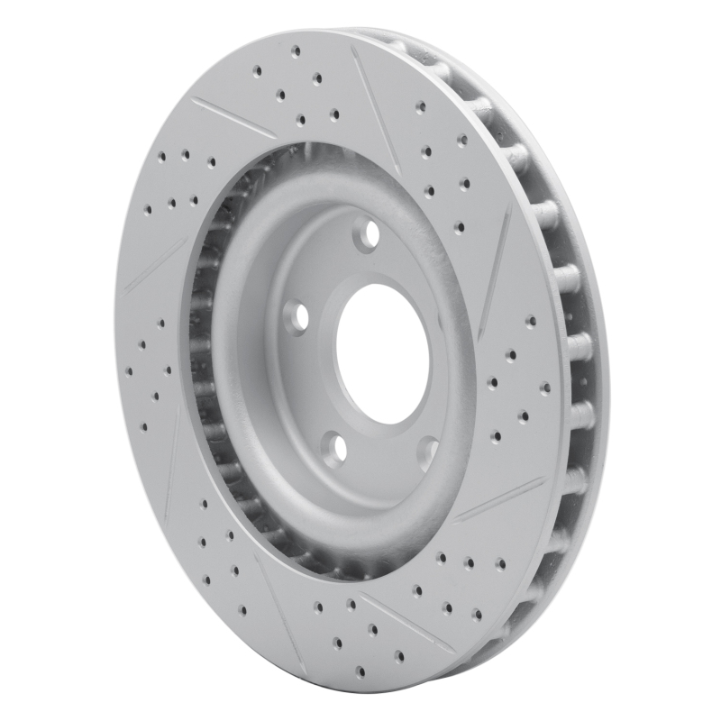 Cadillac Xlr Brake Rotor (1) - Front Left - DFC - Geoperformance Rotor - Drilled & Slotted - `05-`13