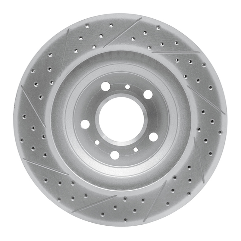 Buick Allure Brake Rotor (1) - Front Right - DFC - Drilled & Slotted Geoperformance - `06-`16