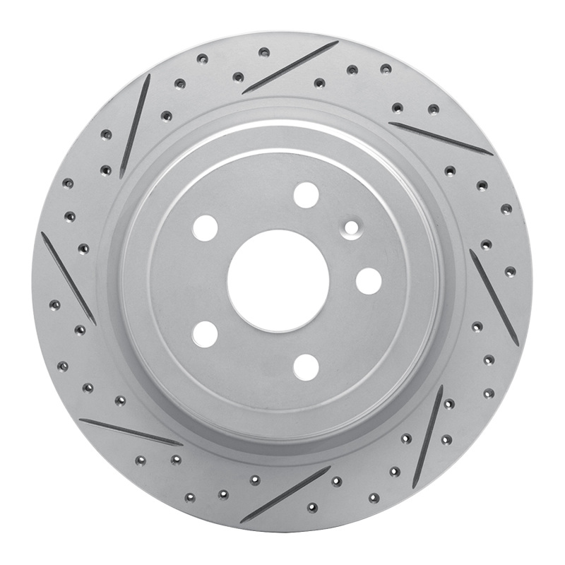 Cadillac CTS Brake Rotor (1) - Rear Left - DFC - Drilled & Slotted - `08-`14
