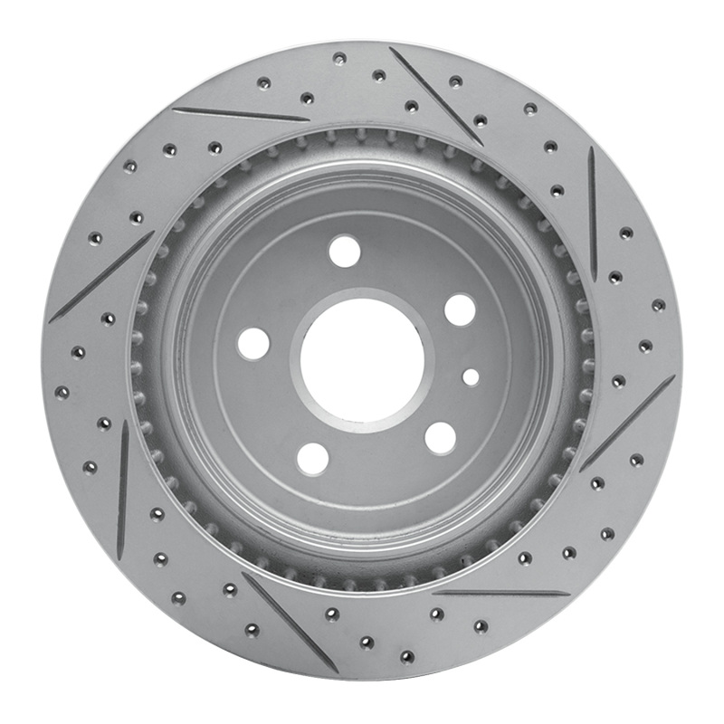 Cadillac CTS Brake Rotor (1) - Rear Left - DFC - Drilled & Slotted - `08-`14
