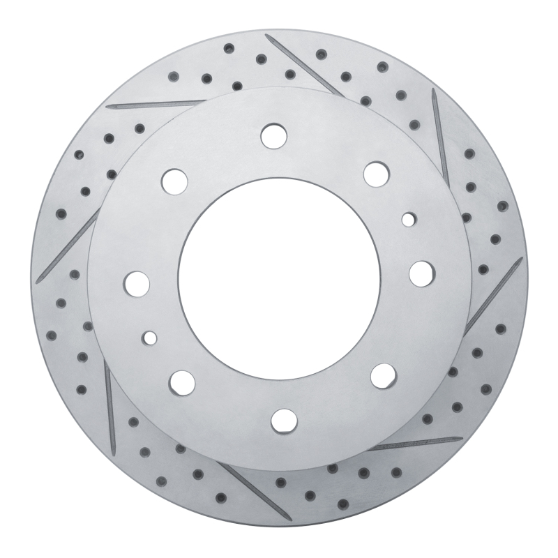 Buick Envision Brake Rotor (1) - Front Right - DFC - Drilled & Slotted Geoperformance - `19-`25