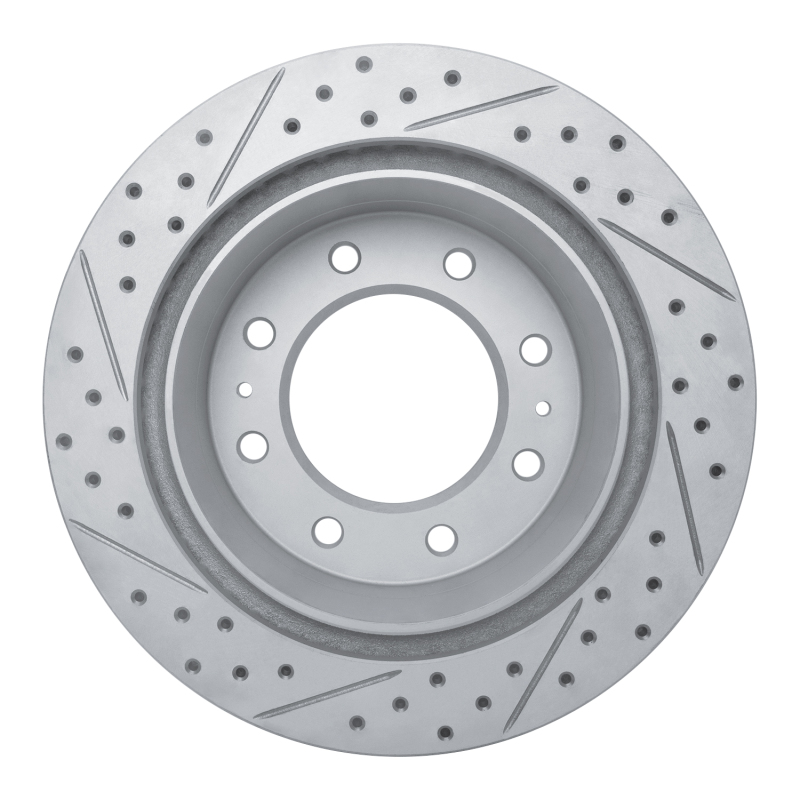 Buick Envision Brake Rotor (1) - Front Right - DFC - Drilled & Slotted Geoperformance - `19-`25