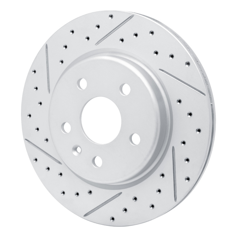 Buick Envision Brake Rotor (1) - Rear Left - DFC - Drilled & Slotted Geoperformance - `19-`25