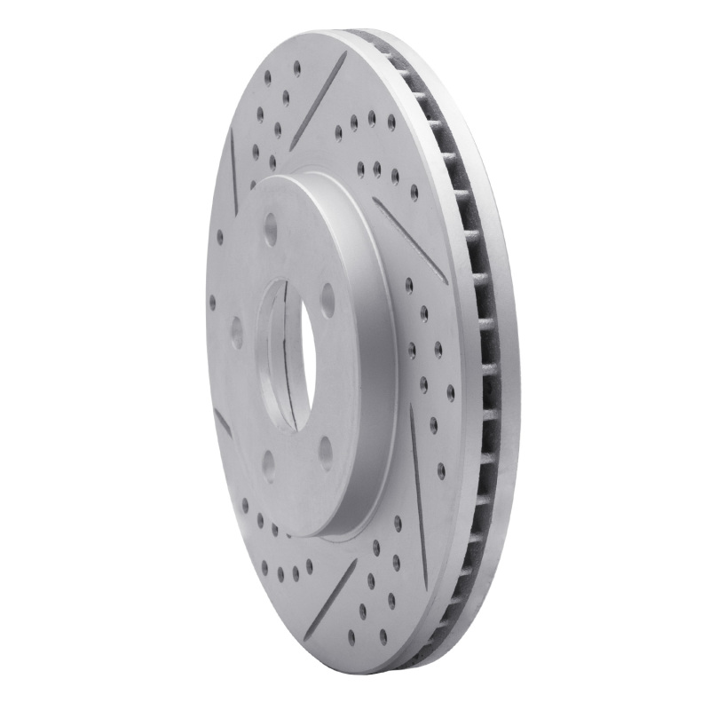 Chevrolet HHR Brake Rotor (1) - Front Left - DFC - Drilled & Slotted Geoperformance - `06-`11