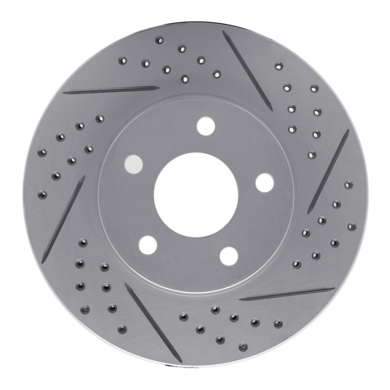 Chevrolet Hhr Brake Rotor (1) - Front Right - DFC - Drilled & Slotted Geoperformance - `06-`11