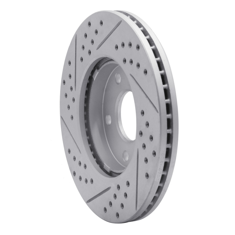 Chevrolet Hhr Brake Rotor (1) - Front Right - DFC - Drilled & Slotted Geoperformance - `06-`11