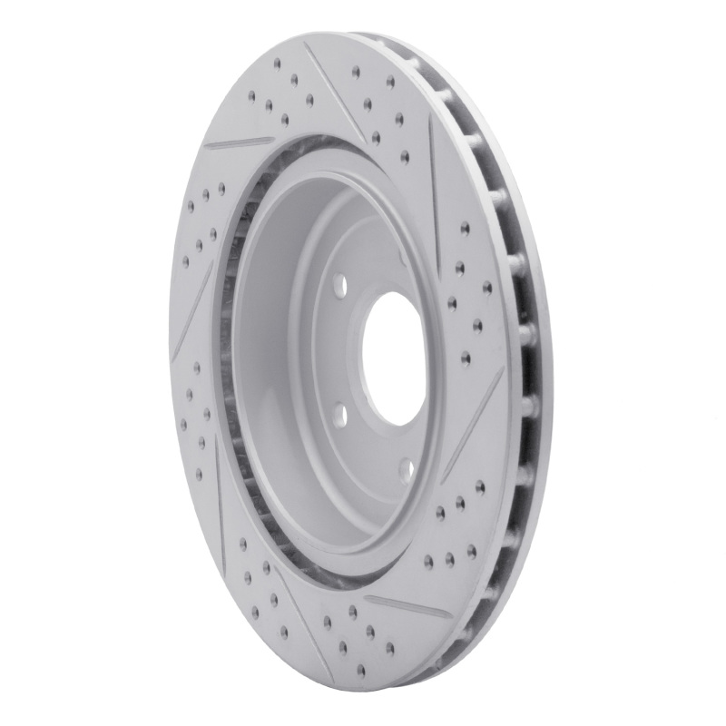 Chevrolet Corvette Brake Rotor (1) - Rear Left - DFC - Geoperformance Drill & Slot - `06-`13