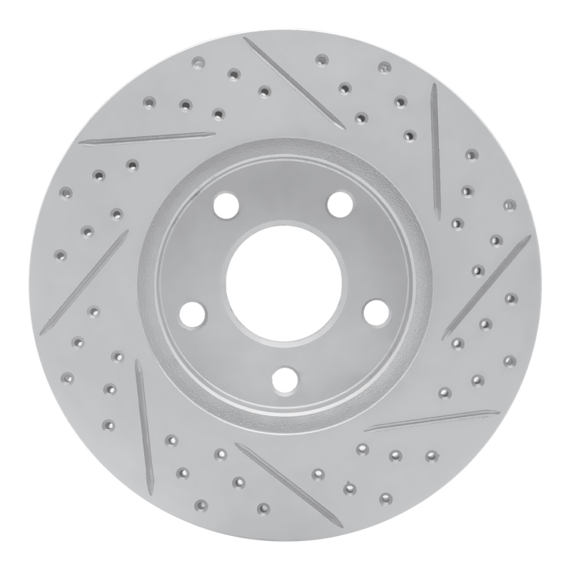 Chevrolet Cobalt Brake Rotor (1) - Front Left - DFC - Geoperformance Rotor - Drilled and Slotted - `07-`10