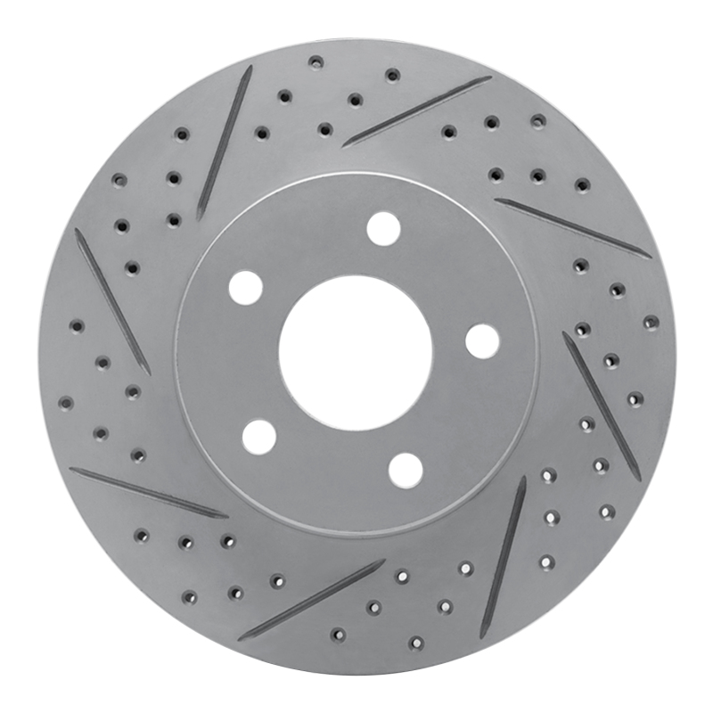 Chevrolet Cobalt Brake Rotor (1) - Front Left - DFC - Geoperformance Rotor - Drilled and Slotted - `07-`10