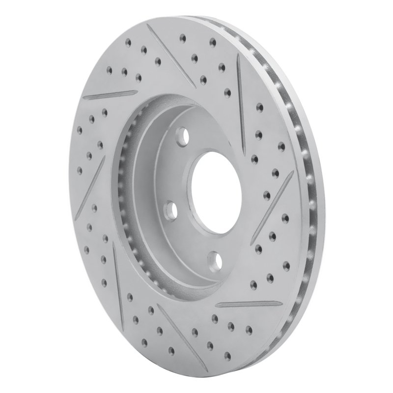 Chevrolet Cobalt Brake Rotor (1) - Front Left - DFC - Geoperformance Rotor - Drilled and Slotted - `07-`10