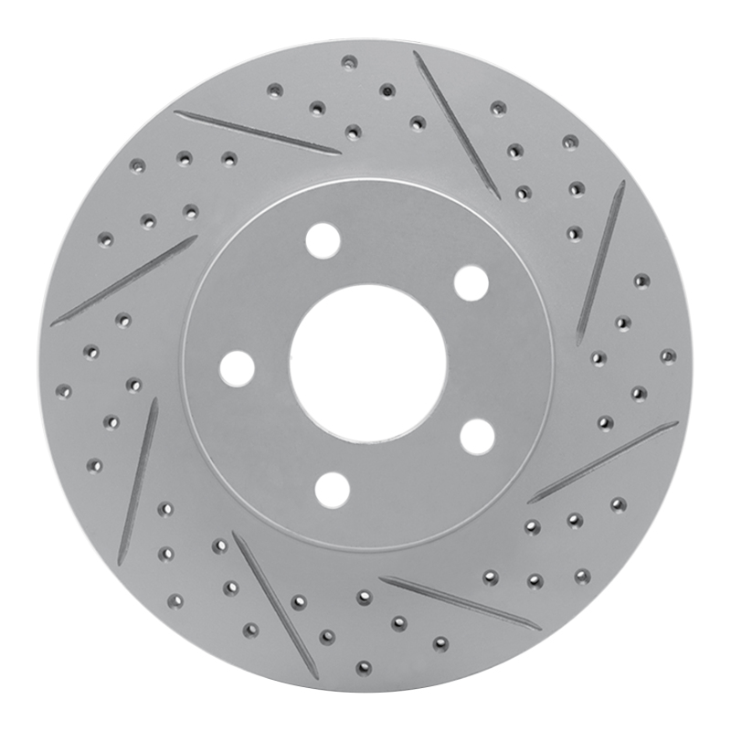 Chevrolet Cobalt Brake Rotor (1) - Front Right - DFC - Drilled & Slotted Geoperformance - `07-`10