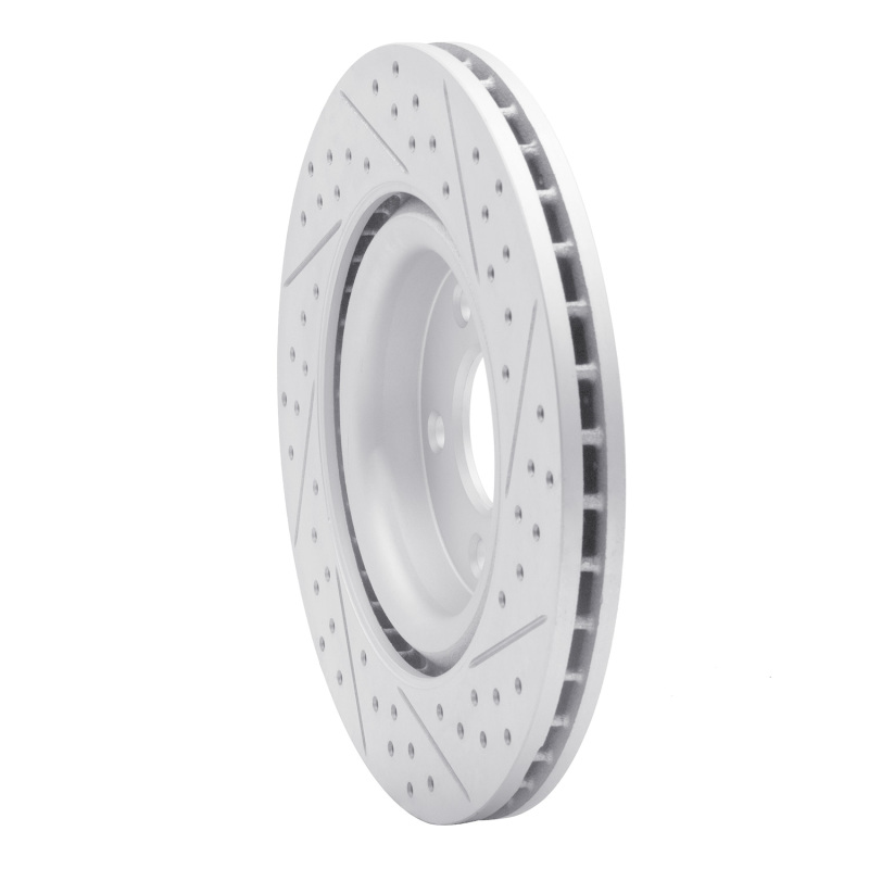 Chevrolet Cobalt Brake Rotor (1) - Front Left - DFC - Geoperformance Drilled & Slotted - `07-`10