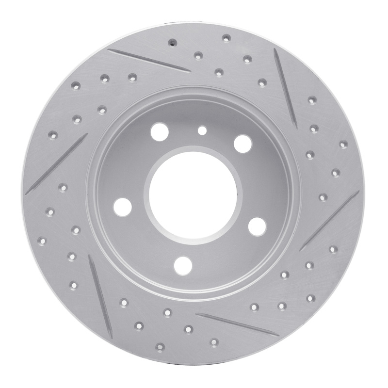 Buick Lacrosse Brake Rotor (1) - Rear Left - DFC - Drilled & Slotted Geoperformance - `04-`16