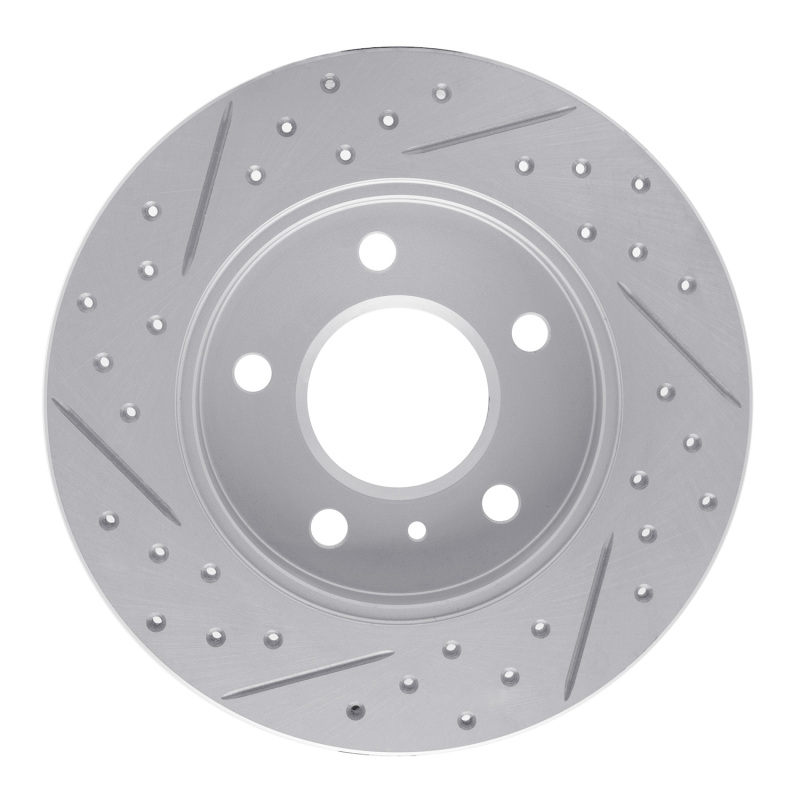 Buick Lacrosse Brake Rotor (1) - Rear Right - DFC - Drilled & Slotted Geoperformance - `04-`16