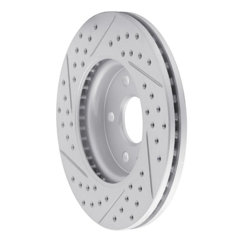 Chevrolet Bolt EV Brake Rotor (1) - Front Right - DFC - Drilled & Slotted Geoperformance - `11-`23