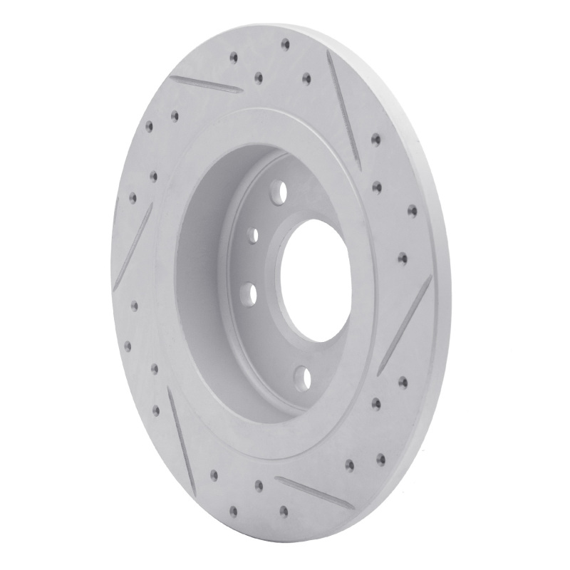 Buick Verano Brake Rotor (1) - Rear Left - DFC - Drilled & Slotted Geoperformance - `11-`19