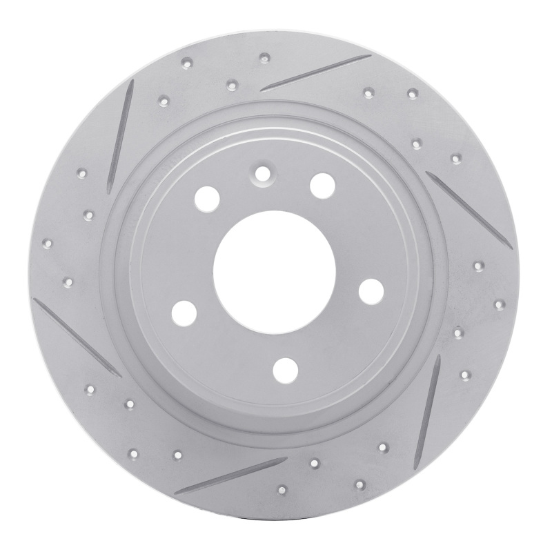 Buick Verano Brake Rotor (1) - Rear Left - DFC - Drilled & Slotted Geoperformance - `11-`19