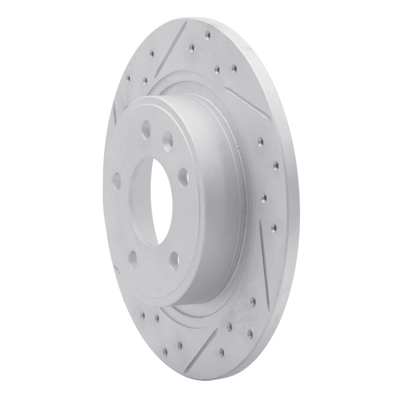 Buick Verano Brake Rotor (1) - Rear Left - DFC - Drilled & Slotted Geoperformance - `11-`19