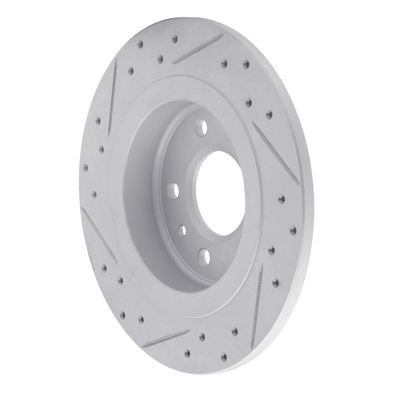 Buick Cascada Brake Rotor (1) - Rear Right - DFC - Drilled & Slotted Geoperformance - `11-`19