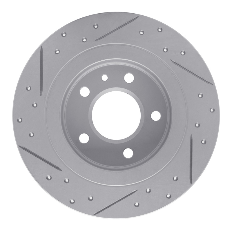 Buick Cascada Brake Rotor (1) - Rear Right - DFC - Drilled & Slotted Geoperformance - `11-`19