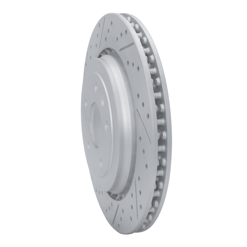 Chevrolet Corvette Brake Rotor (1) - Rear Left - DFC - Geoperformance, Drilled & Slotted - `14-`19